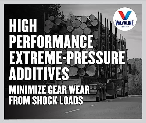 Valvoline High Performance SAE 80W-90 Gear Oil 1 QT 32 Fl Oz (Pack of 2)