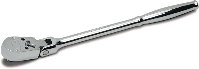 Williams 1/2" Drive 14-1/4" Enclosed Head Ratchet, One-Piece Forged Strength, Sealed Head for Contaminant Protection, Comfort Grip & 36-Tooth Precision for Tight-Space Access
