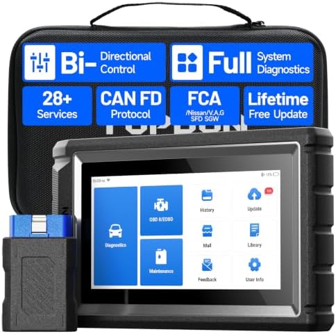 TOPDON AD800BT V2.0 Bidirectional OBD2 Scanner with Lifetime Free Update