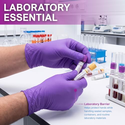 MedPride Powder-Free Nitrile Exam Gloves, X-Large (Pack of 100)
