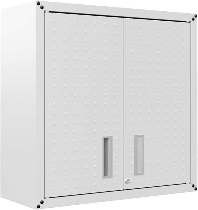 Manhattan Comfort Fortress Storage Units, White