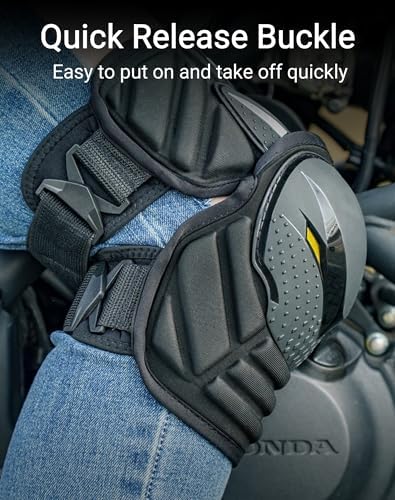 Motorcycle Knee Pads Shin Guards, MTB Knee Armor Protective Gear