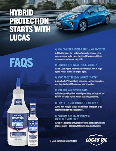Lucas Oil 10996 Hybrid Fuel Treatment w/HybridShield™ - 5.25 Ounce