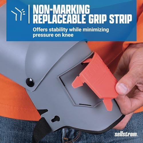 Sellstrom KneePro Professional Construction Kneepads for Work - Men & Women