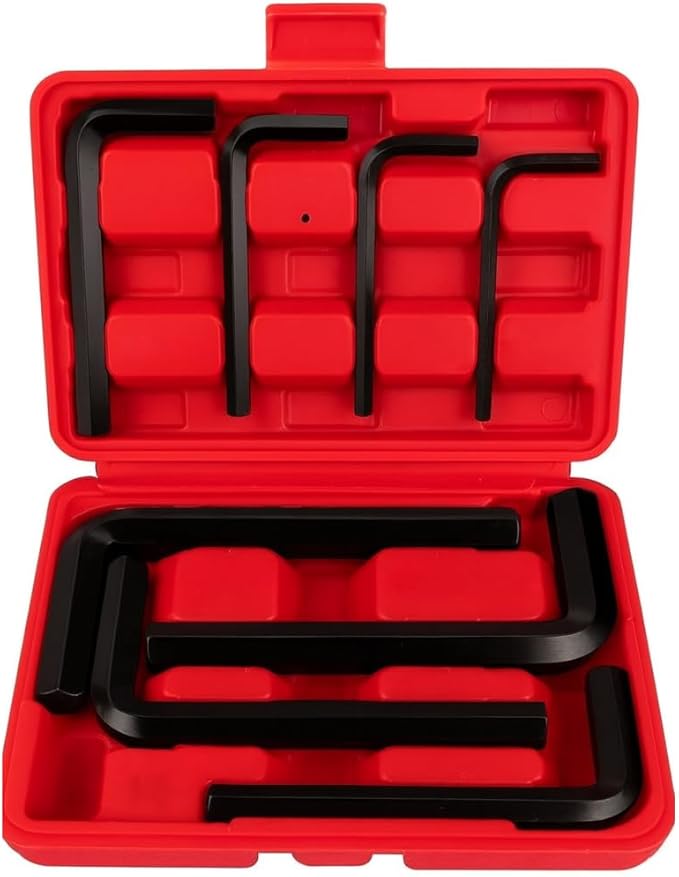 Yellow Paw Jumbo Allen Wrench Set (16 Pack - Extra Large Hex Key Set) Metric & Standard Sizes