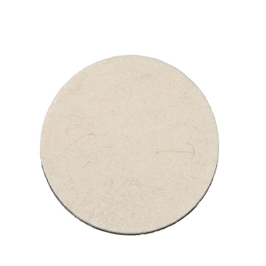 3 inch 10pcs Sanding Pad Wool Felt Quick Change Disc Roll Lock Surface Polishing Buffing Pads Wheels