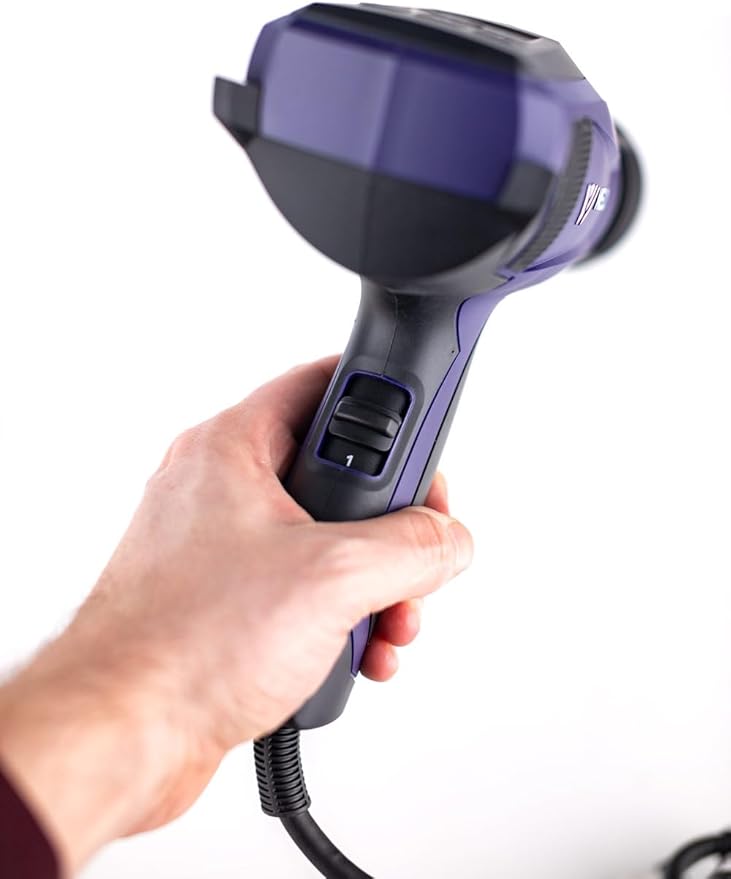 WELDY - HG 530-A - Heat Gun for Car Wrap; Light Weight - High-Performance 176F to 1,112F - Nozzle Heat Protection Device- 16 Ft Cord - Air Intake Guards - Precision Digital Readout