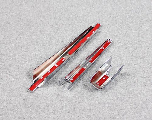 Beautost Fit For Toyota Highlander 2015 2016 2017 2018 2019 Chrome Rear Back Window Wiper Cover Trim