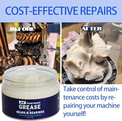 Food Grade Grease for Stand Mixer 4 oz NSF Certified Maintain & Lubricate Your Food Machine for Optimal Performance!