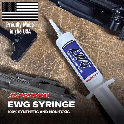 Slip2000 Extreme Weapons Grease Syringe (EWG), 1 Fluid Ounce / 30 Milliliters, (60339-D)