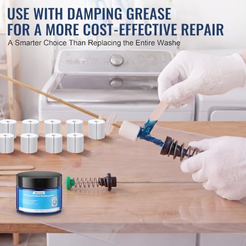 8.8 oz (250g) Washing Machine Damping Grease with 32 Foam Inserts