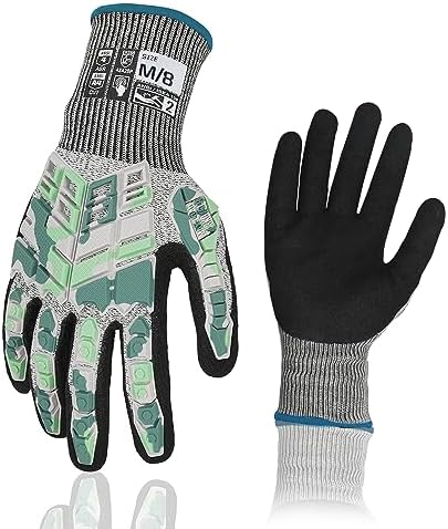 Safety Work Gloves,Impact Gloves for Men Women,Cut Resistant