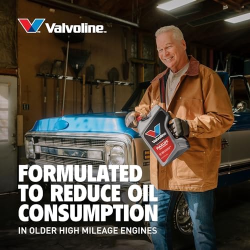 Valvoline™ Full Synthetic High Mileage with MaxLife™ Technology SAE 0W-20 Motor Oil 5 QT, (Model: 852399)