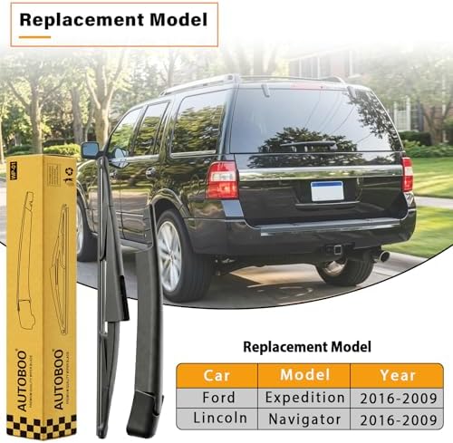Rear Wiper Arm Blade Replacement for Ford Expedition Navigator