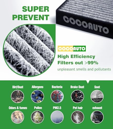Cabin Air Filter for BMW X3 (2018-2025) X4 Z4 330i 430i (2019-26)