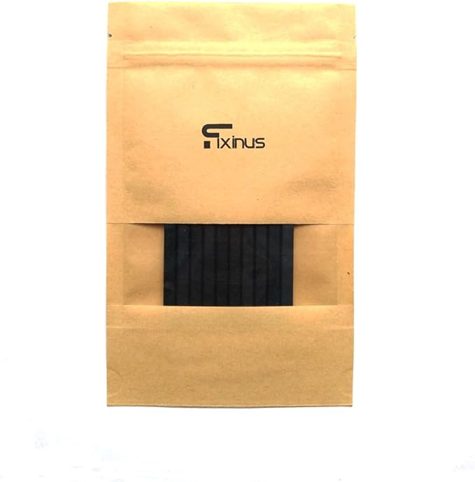 fixinus 10 Pieces Universal Black Stick Spudger Opening Pry Tool Kit for iPhone Mobile Phone iPad Tablets MacBook Laptop PC Repair