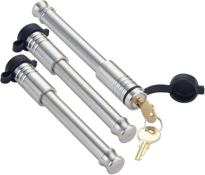 61667 | 3 Pack Mixed 3.0, Keyed Alike, Hitch Locks for Gen-Y Hitch Mega Duty 21K LB Series - Includes Lock for 3.0" Receiver