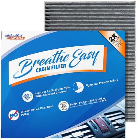 Spearhead Odor Defense Breathe Easy AC & Heater Cabin Air Filter (BE-161)
