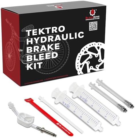 BleedZone Basic Brake Bleeder Kit Compatible with Tektro TRP Brakes, MTB