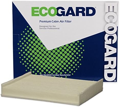 ECOGARD XC10491 Premium Cabin Air Filter | Fits 2015-2026 Ford F-150 2.7L, 3.5L, 5.0L; 2017-2026 F-250 Super Duty, F-350 Super Duty, F-550 Super Duty, F-450 Super Duty 6.7L