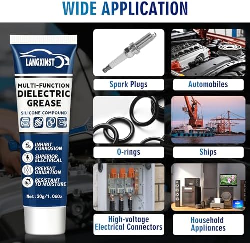 Dielectric Grease for Electrical Connectors, Automotive Silicone Grease 30g