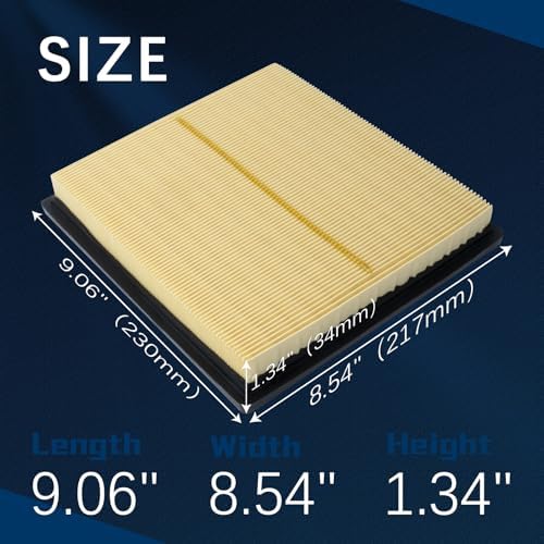 16546AA16A Engine Air Filter for 2017-2023 Subaru Impreza,2018-2023 Crosstrek,2019-2023 Ascent/Forester,2020-2023 Legacy/Outback