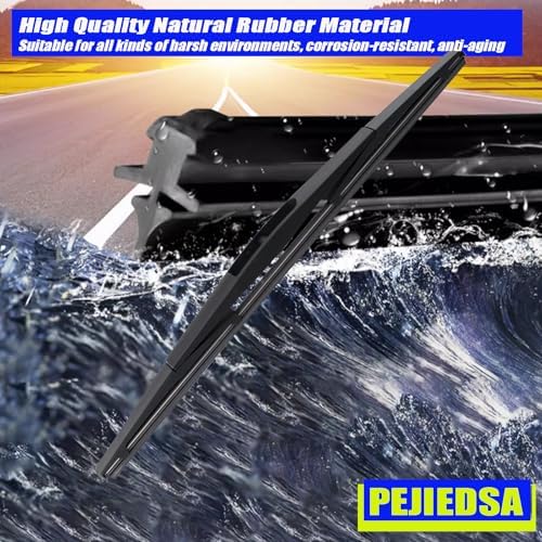Rear Glass Wiper Blade, 10 Inch Rear Wiper Blade for Honda HR-V 2016-2020,Nissan Leaf 2011-2019,Honda CRV 2023-2025 Original Style