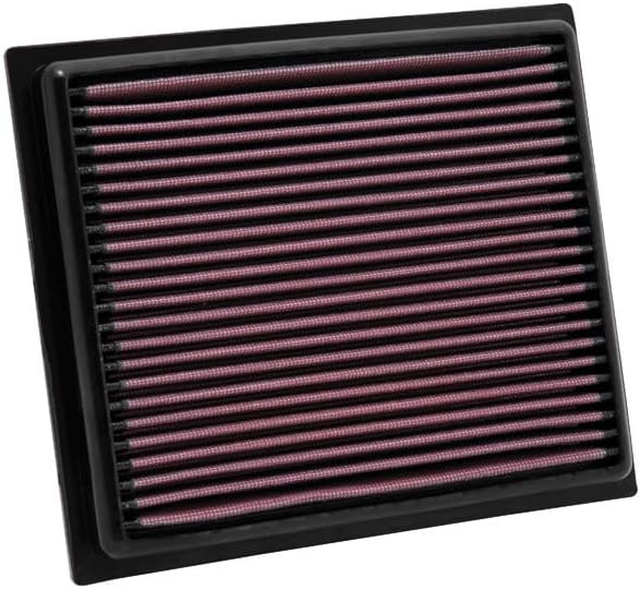 K&N High-Flow Original Lifetime Engine Air Filter: Increase Power: Premium, Washable: Compatible with 2010-2024 Lexus/Mitsubishi/Toyota: (See Product Description for Select Models), 33-2435