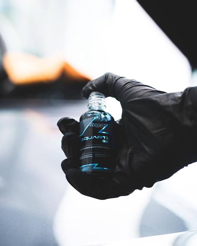 CARPRO DQUARTZ GO Nano Diamond Quartz Fusion Coating: Ceramic Coating for Cars, Professional-Grade Coating in DIY Package, Increase Surface Hardness - (50ml Kit)