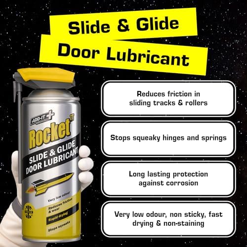 Slide & Glide Silicone Door Lubricant Spray, 13.5oz