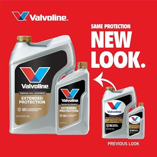 Valvoline Extended Protection Full Synthetic Motor Oil SAE 5W-30 5 QT, Case of 3