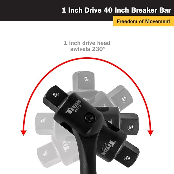 Titan 40140 1-Inch Drive 40-Inch Breaker Bar