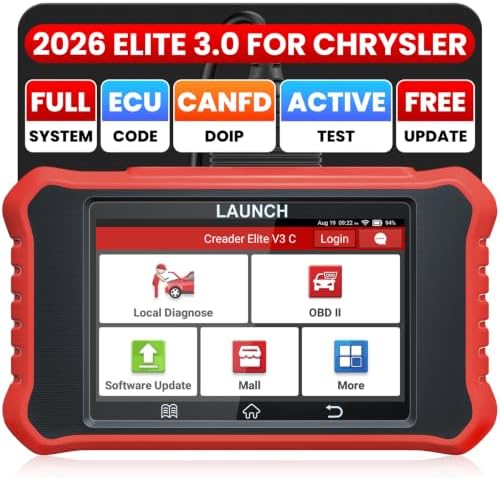 Launch Creader Elite 3.0 Bidirectional OBD2 Scanner for Chrysler Dodge Jeep