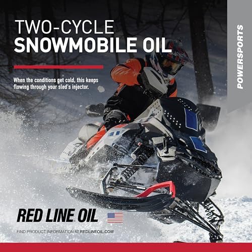 Red Line 41005 Snowmobile Oil Two-Stroke Synthetic - Gallon