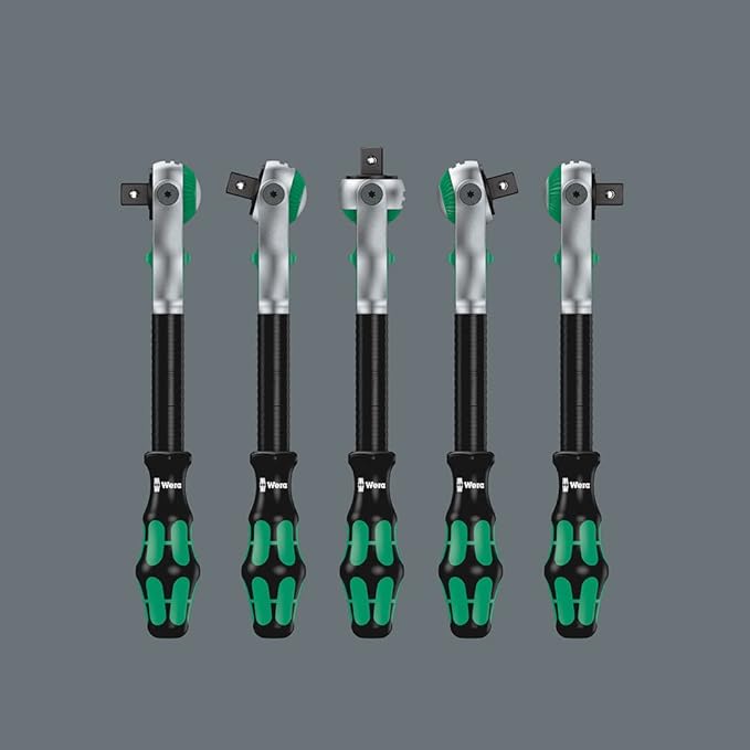 Wera 05003550001 8000 B Zyklop Speed Ratchet with 3/8" drive, 3/8" x 199 mm