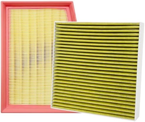 Cabin and Engine Air Filter Set Fits for Trax (2024-2026), Trailblazer (2021-2026), Encore GX (2020-2026), Envista (2024-2026), CF11966, CA12814, 42712666