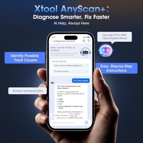 XTOOL A30M OBD2 Scanner Bluetooth, Bidirectional Scan Tool, 26 Resets