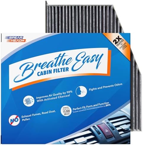 Spearhead Odor Defense Breathe Easy AC & Heater Cabin Air Filter (BE-373)