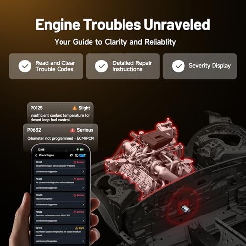 TOPDON Carpal OBD2 Scanner Bluetooth - All System Diagnostic Tool with AI