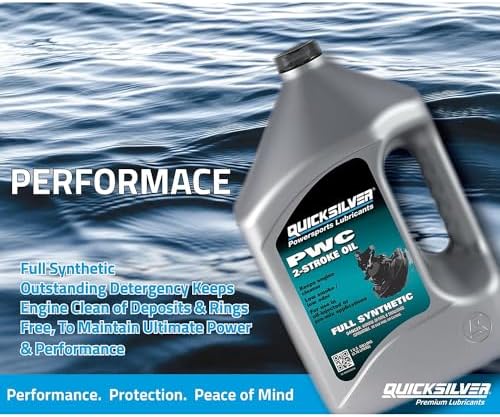 Quicksilver Full Synthetic 2-Stroke PWC Marine Engine Oil