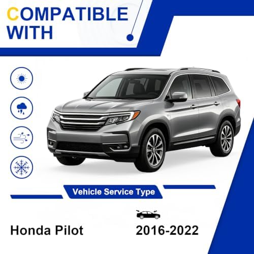 KAIYI 3 Windshield wipers Compatible with Honda Pilot 2016-2022