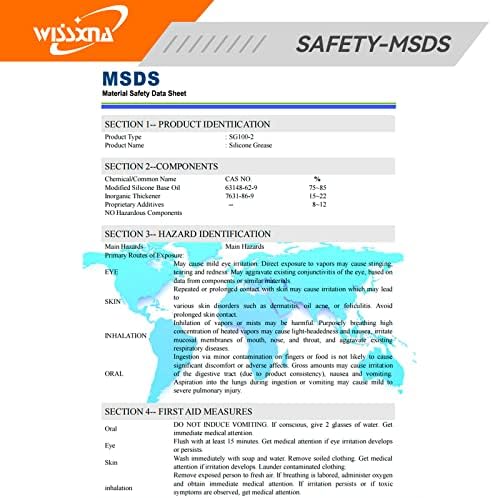 Silicone Grease, Food Grade Sanitary Lubricant, Machine Lube, Prevent Valves and O-Rings from Sticking, 10 Gram Tube Silicone Grease Combination (3 Tubes)
