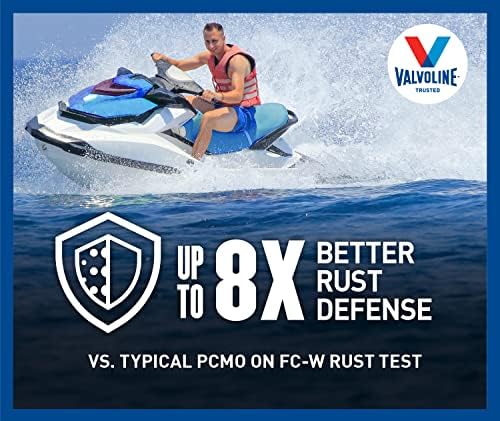 Valvoline 4-Stroke Powersport Full Synthetic Motor Oil 1 QT (Pack of 3)