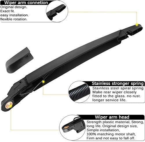 Rear Wiper Arm Blade Replacement for Nissan Rogue 2008-2013 Juke 2011-2016