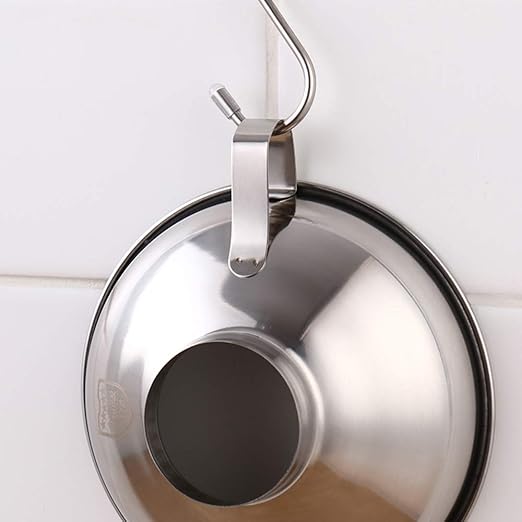 Set of 2 Pcs Mason Jar Funnel Set - Stainless Steel Canning Funnel with Handle for Wide and Regular Jars