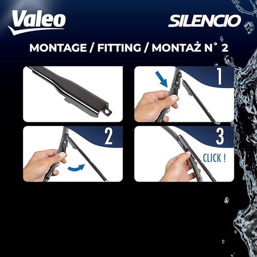 Valeo 577828 Silencio Xtrm Set Wiper Blade Set for Select BMW Models