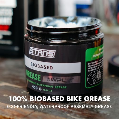 Stan's Biobased Grease, Eco-Friendly, All-Purpose Bicycle Lubricant (450g)
