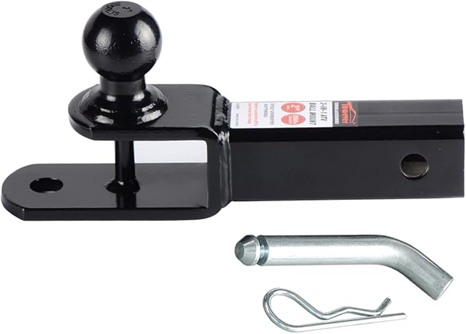 84209 2 inches ATV Receiver Hitch 3 in 1 Ball Mount with 2 inches Ball