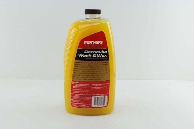 Mothers 05674 California Gold Carnauba Wash & Wax, 64 oz. (Pack of 2)