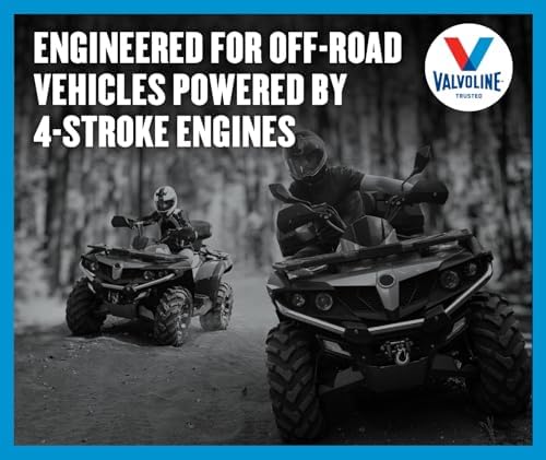 Valvoline 4-Stroke ATV/UTV SAE 10W-40 Motor Oil 1 QT, Case of 6